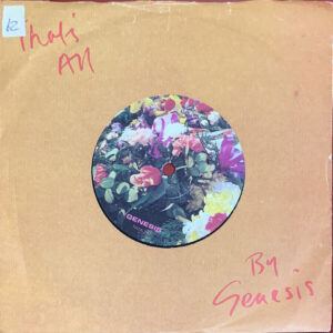 Genesis – "That's All" (1983) 7", Single